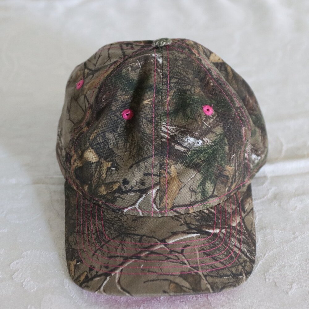 Signatures Camouflage Ladies Ball Cap One Size Fits Most Adjustable Back Closure